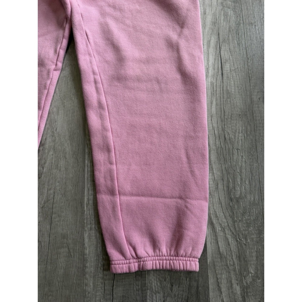 Victoria's Secret Women's 2007 Small Y2K PINK Sweatpants Pink Logo Joggers 86 - Picture 4 of 16